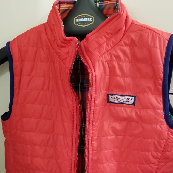 Vineyard Vines Girls Performance Reversible Vest - Picture 1 of 4